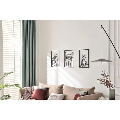 Silhuett - Nordisk Väggkonst i Metall