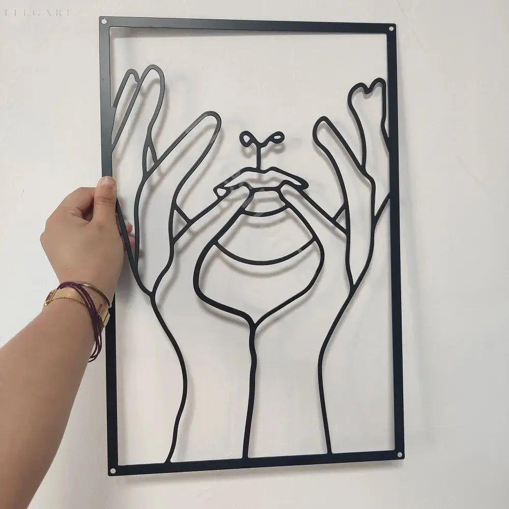 Silhuett - Nordisk Väggkonst i Metall