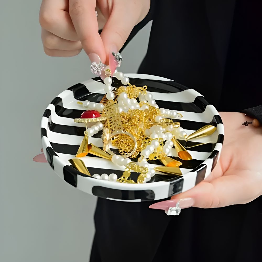 Silva Keramisk Rand Smyckesfat