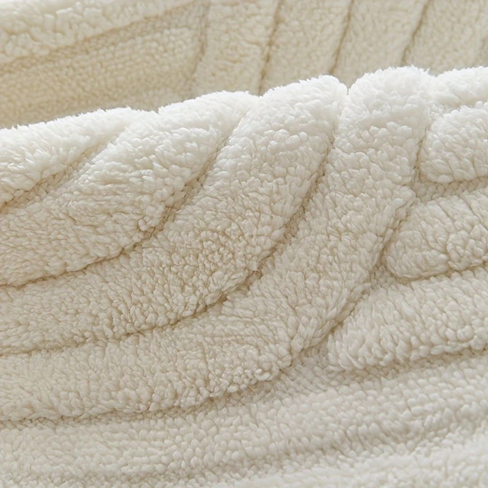 Silven Plush Förstärkt Antisklid Recliner Soffa Täcke