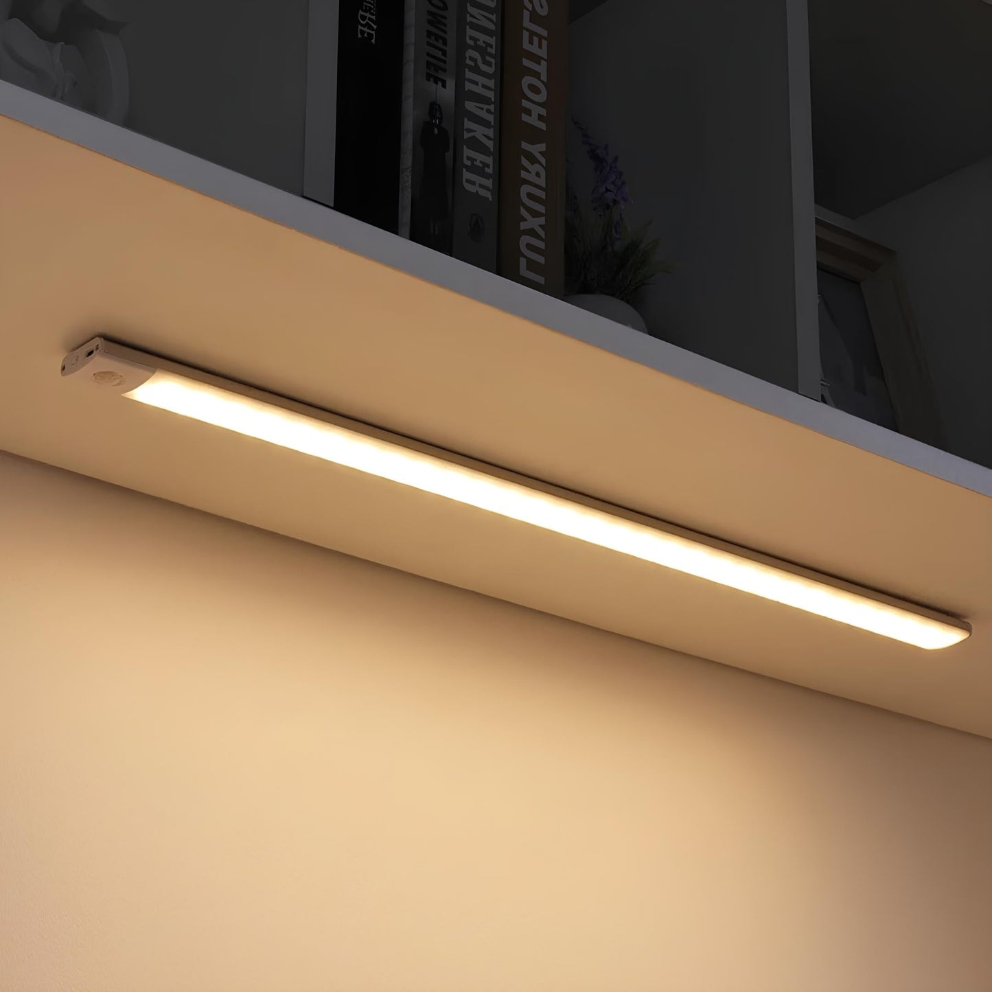 LED Vägglampa Rörelsesensor Uppladdningsbar Remsor