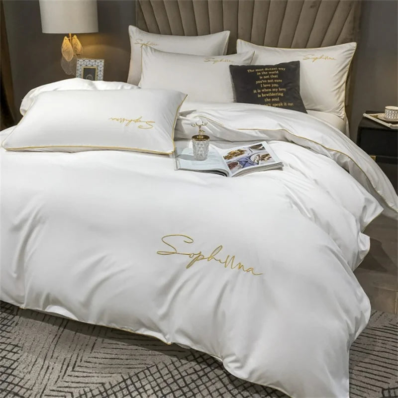 Luxe Broderi Påslakan