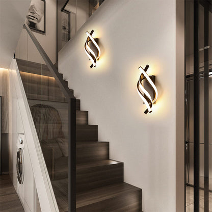 Aluminium LED Väggsäljare | Modern Sovrums Utomhusbelysning | 22W | Brick by Brick