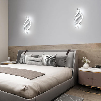 Aluminium LED Väggsäljare | Modern Sovrums Utomhusbelysning | 22W | Brick by Brick
