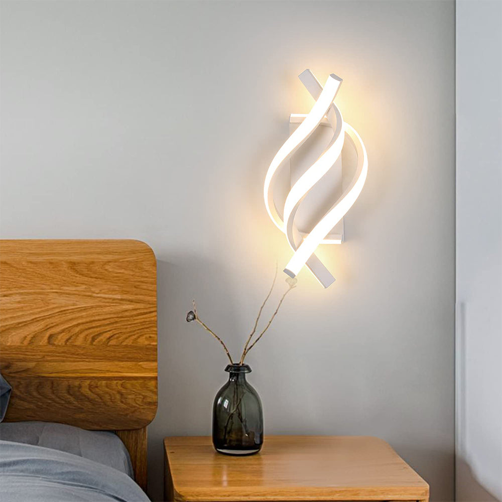 Aluminium LED Väggsäljare | Modern Sovrums Utomhusbelysning | 22W | Brick by Brick