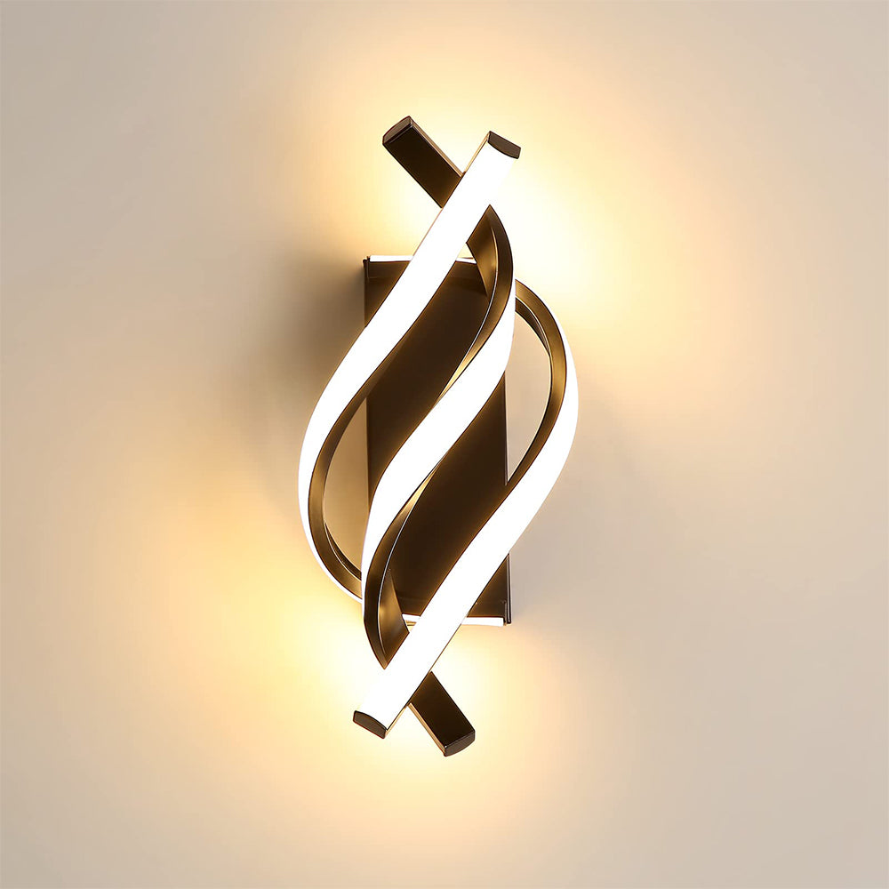 Aluminium LED Väggsäljare | Modern Sovrums Utomhusbelysning | 22W | Brick by Brick