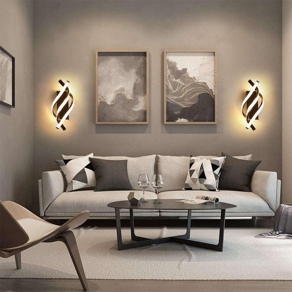 Aluminium LED Väggsäljare | Modern Sovrums Utomhusbelysning | 22W | Brick by Brick