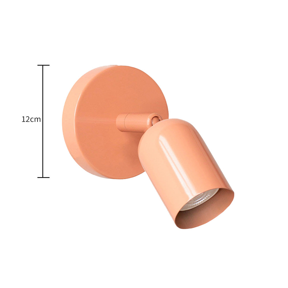 Enkel dekorativ metallväggslampa