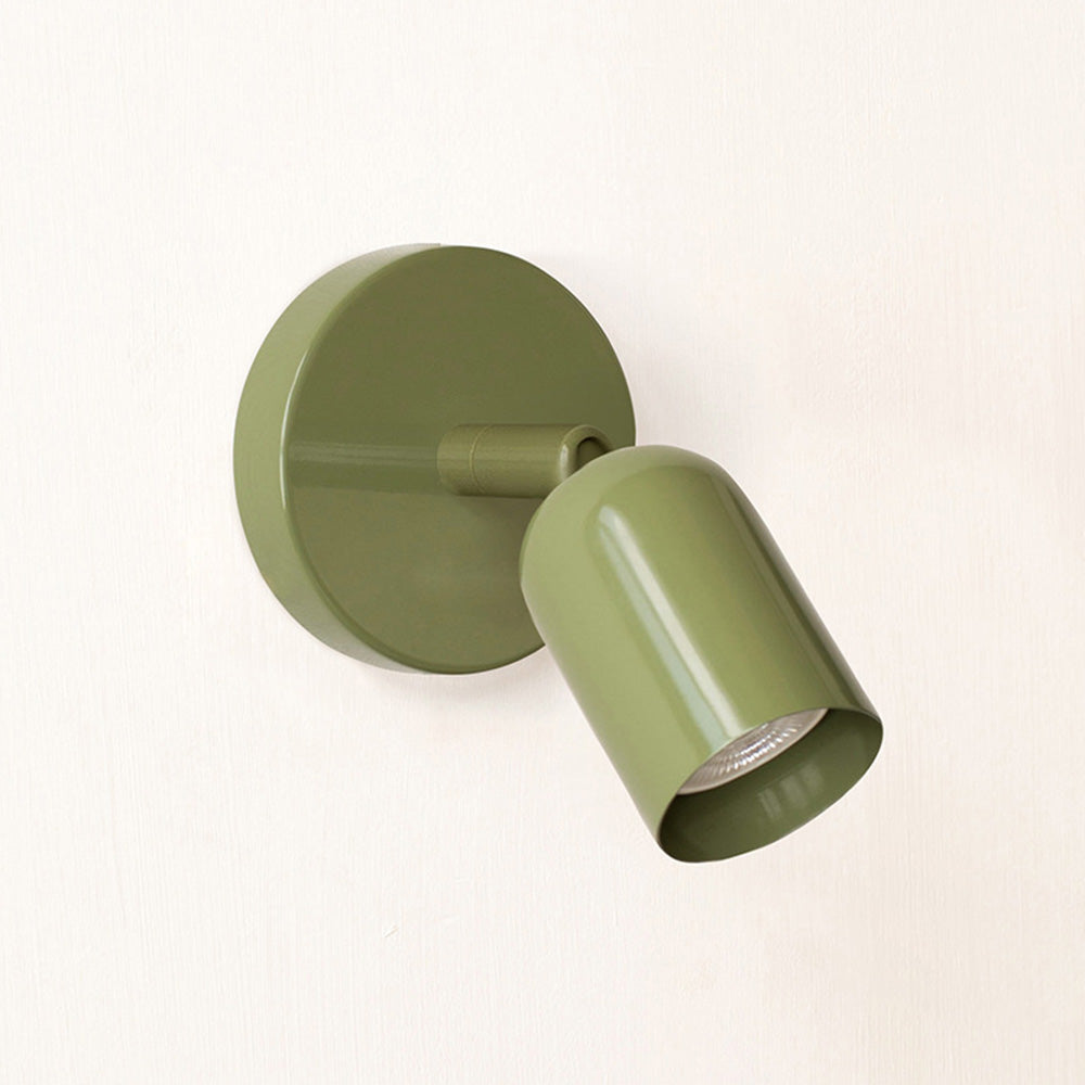 Enkel dekorativ metallväggslampa