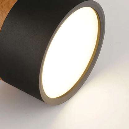 Minimalistisk Skandinavisk Cylinder LED Takarmatur