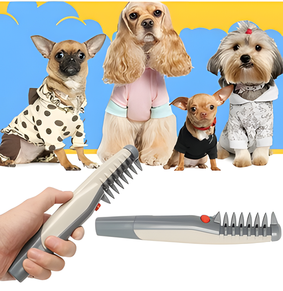Carvallo Knot-free Pet Trimmer | Pain-free Coat Care for Dogs & Cats | Suitable for all Coat Types