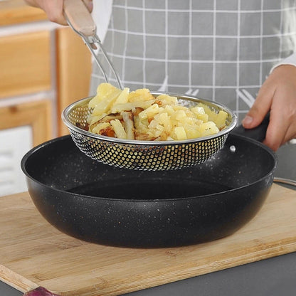 Skimmer i rostfritt stål sil