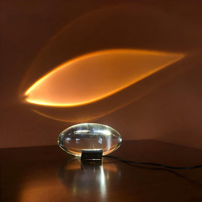 Kristall LED-nattlampa – Dekorativ lampa med himmelmotiv för sovrum &amp; vardagsrum