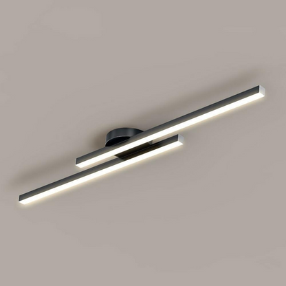 Aluminium LED Taklampa | Modern Minimalist Semi-Flush Mount för Vardagsrum Sovrum | Brick by Brick