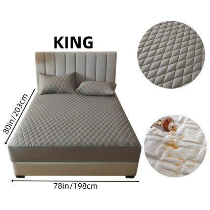 SleepSafe Sängöverdrag - Mjukt och Bekvämt Vattentätt Antiskid Madrassöverdrag