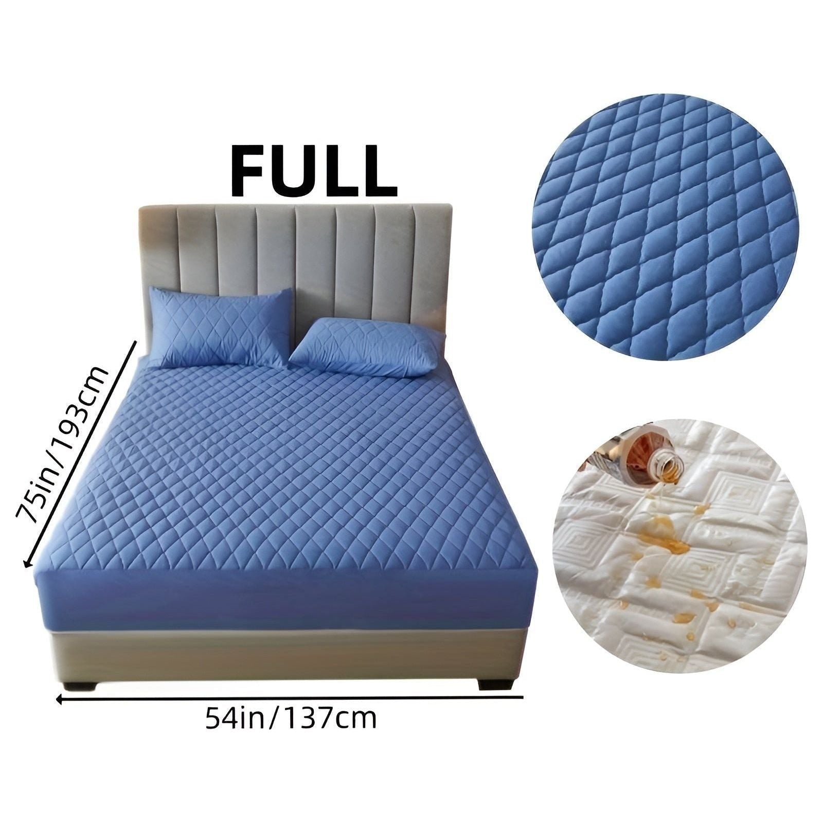 SleepSafe Sängöverdrag - Mjukt och Bekvämt Vattentätt Antiskid Madrassöverdrag