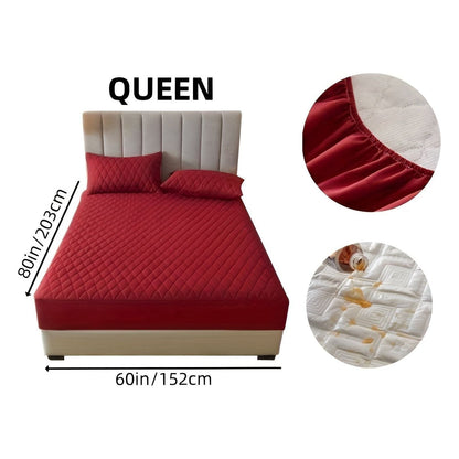 SleepSafe Sängöverdrag - Mjukt och Bekvämt Vattentätt Antiskid Madrassöverdrag