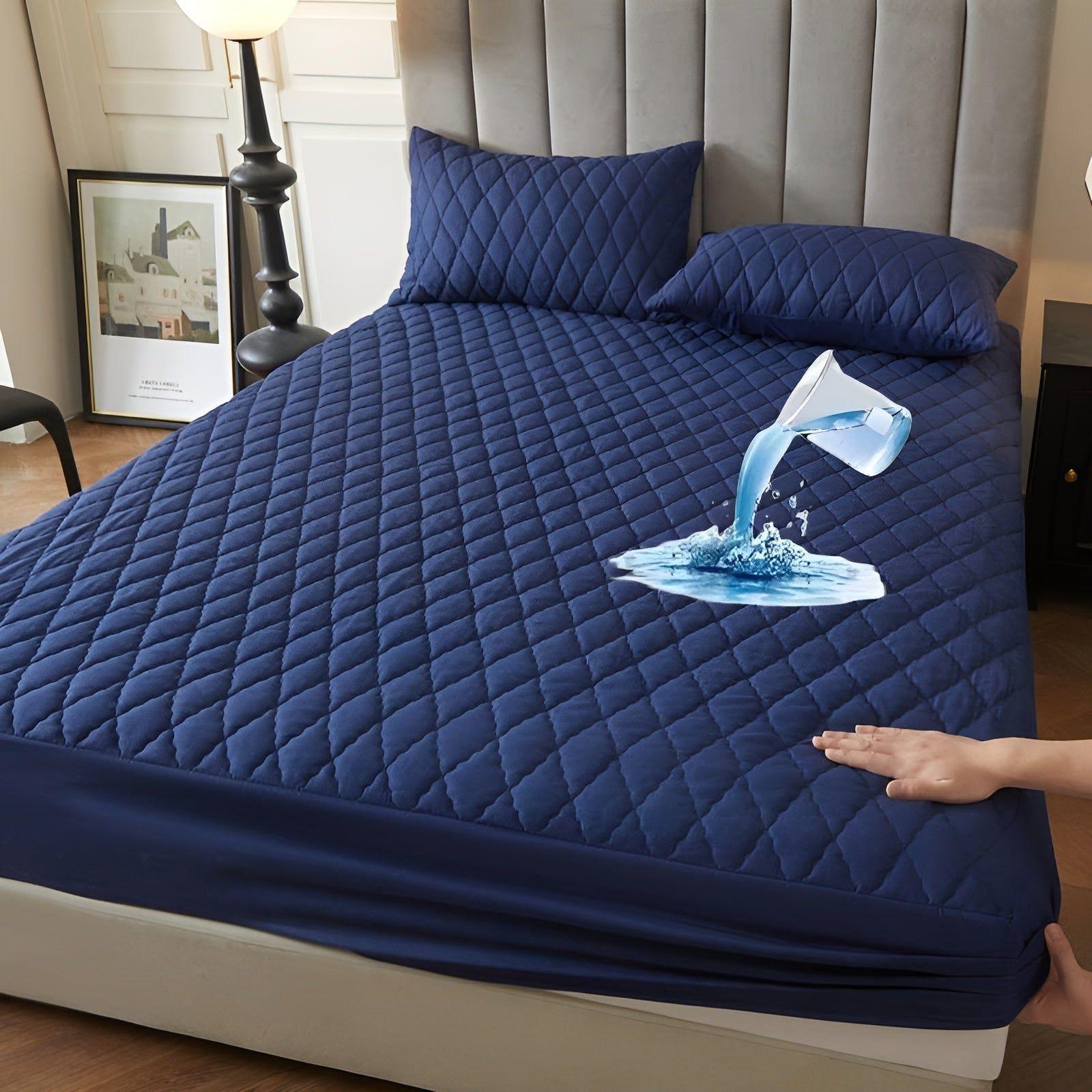 SleepSafe Sängöverdrag - Mjukt och Bekvämt Vattentätt Antiskid Madrassöverdrag