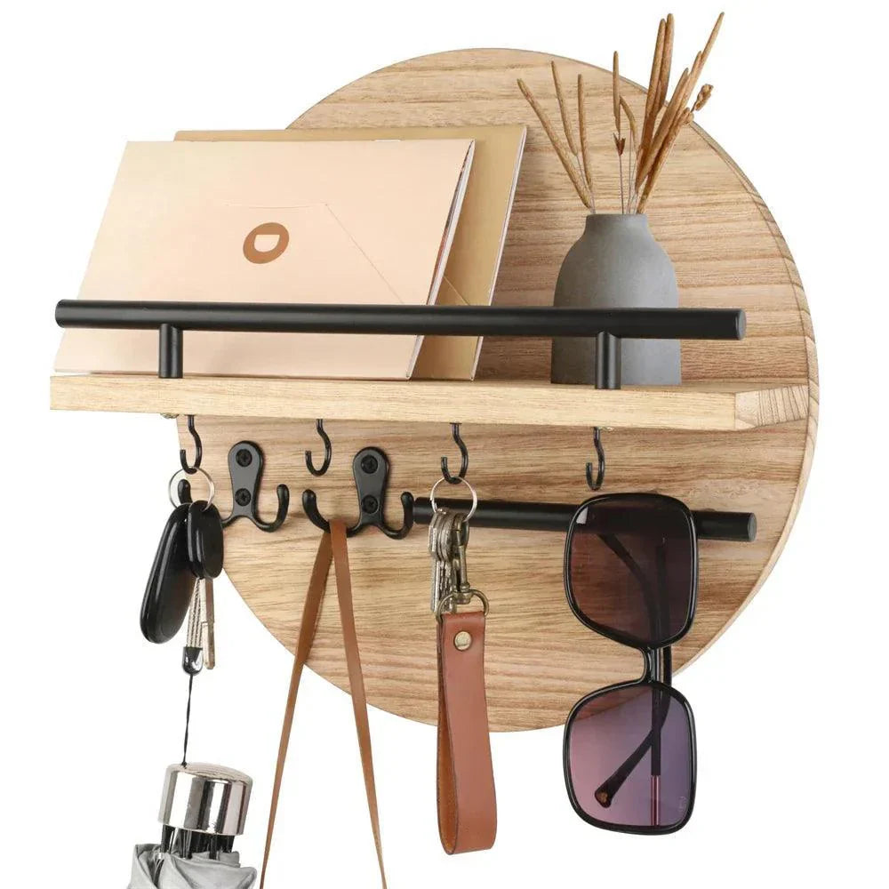 Väggmonterad Tränyckelhållare Rack