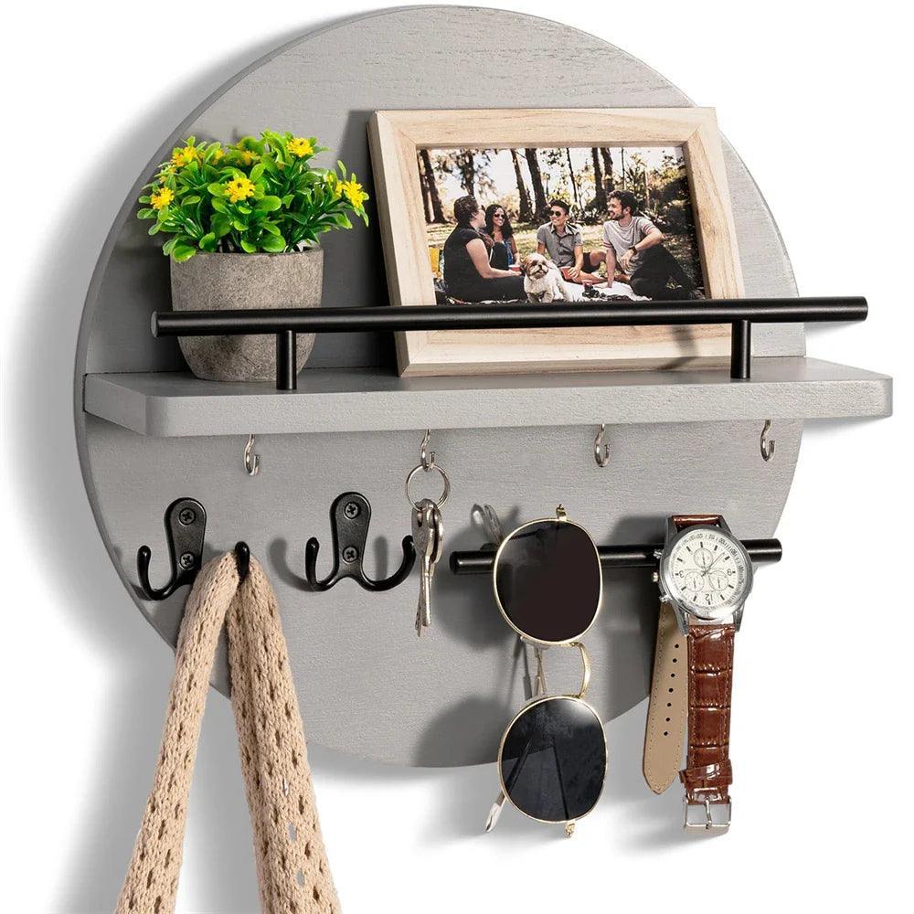 Väggmonterad Tränyckelhållare Rack