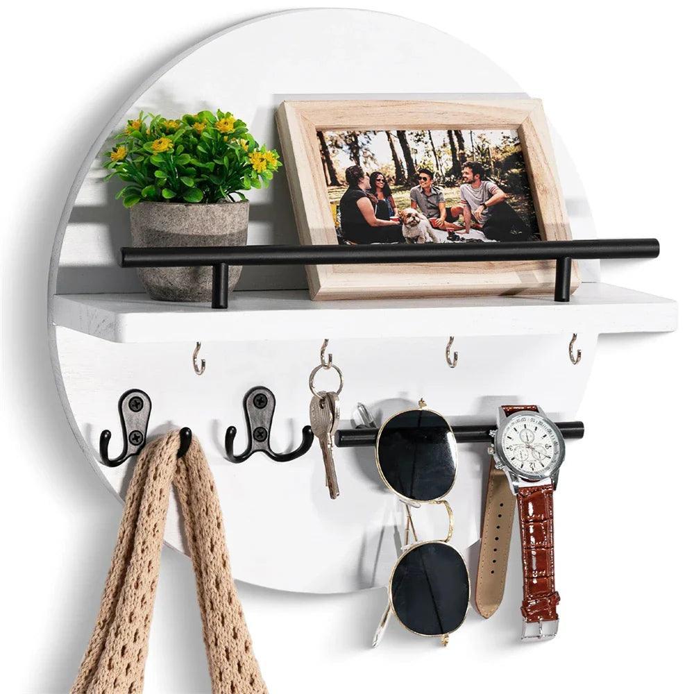 Väggmonterad Tränyckelhållare Rack