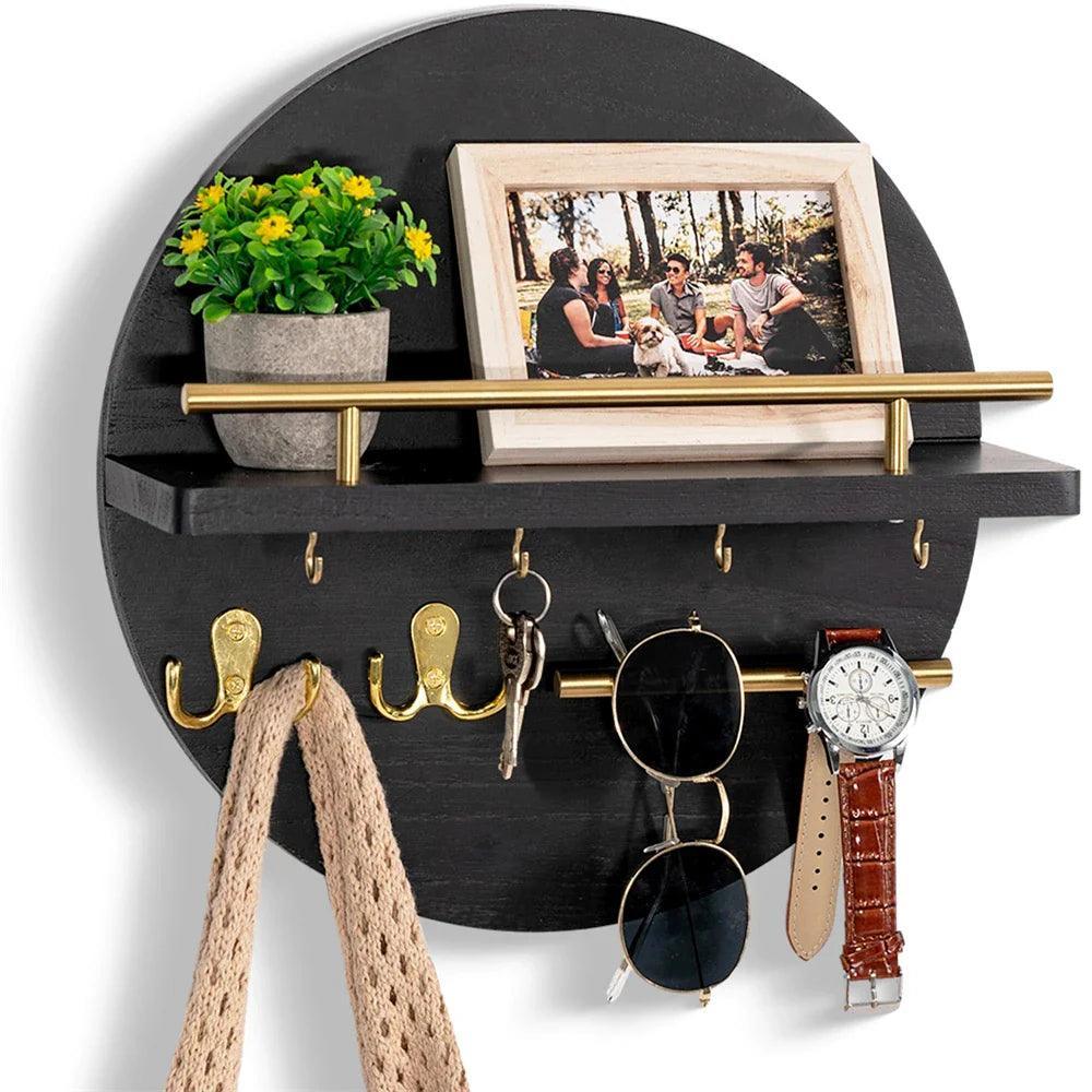 Väggmonterad Tränyckelhållare Rack