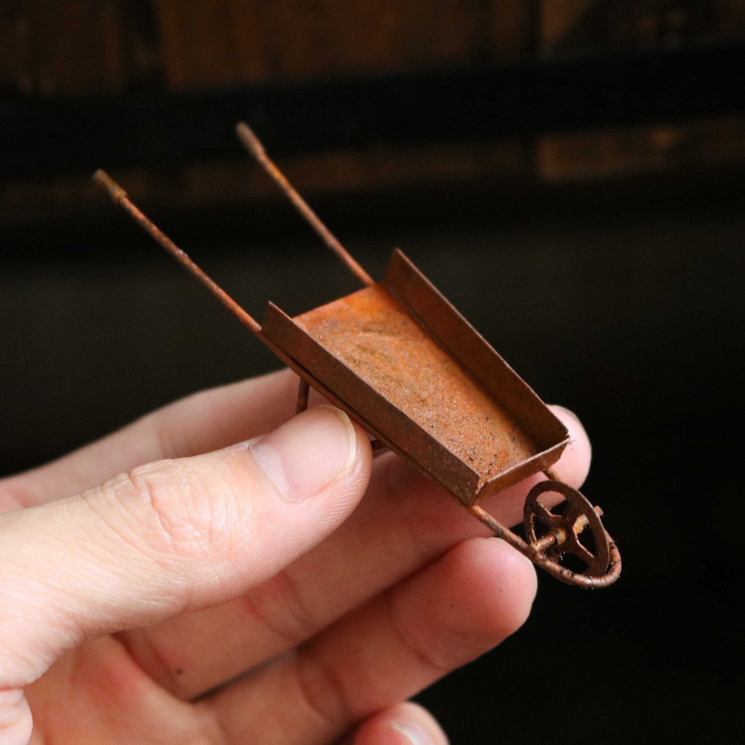 Trädgårdsprydnader Miniatyr Järn Änglaset Dekor