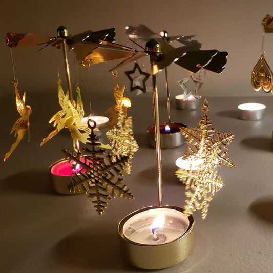 Carvallo | SnowSpin - Vridbar ljusstake för julen