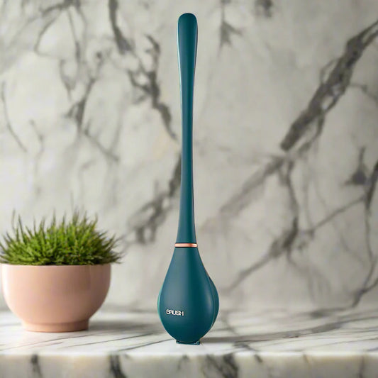 Royaleva Mjuk Silikon Toalettborste för Enkel Rengöring