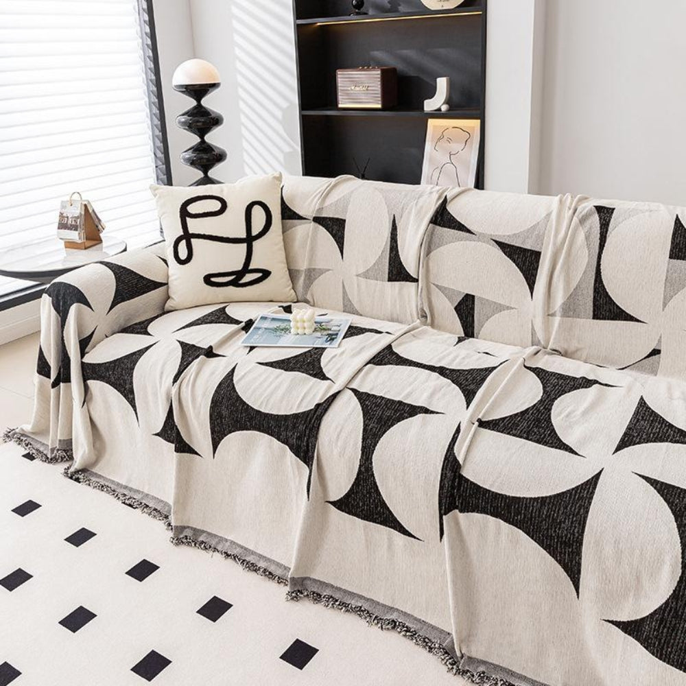 Vindmölle Mönster Sofföverdrag