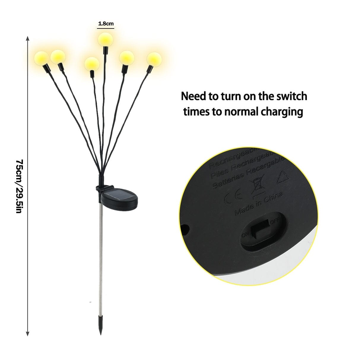 Luxora Solar Firefly Lights – Dekorativ LED Utomhusbelysning för en Varm &amp; Lekfull Glöd