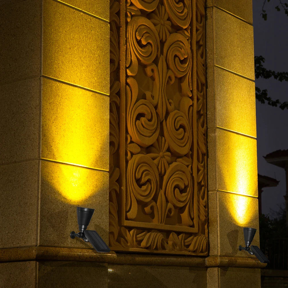 Carvallo – Solcelldriven Plänlamp för Elegant Utomhusbelysning