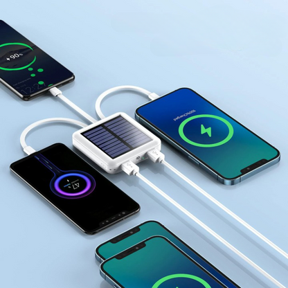 Carvallo - Lättviktig solenergilager för utomhusäventyr