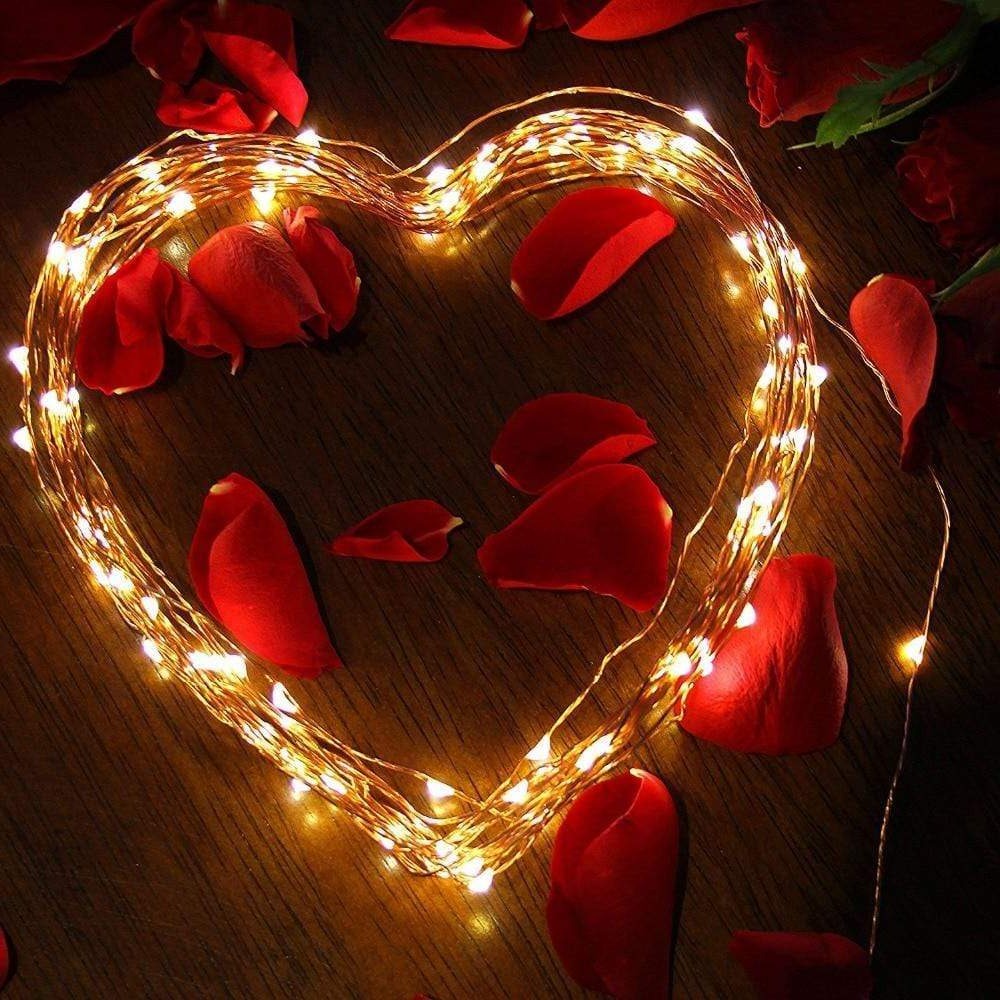 RoyaleGlow String Solar Lights Utomhus (Klar Kabel) 42M