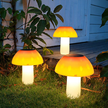 MushroomGlow Light - Solar LED Trädgårds dekoration lampa