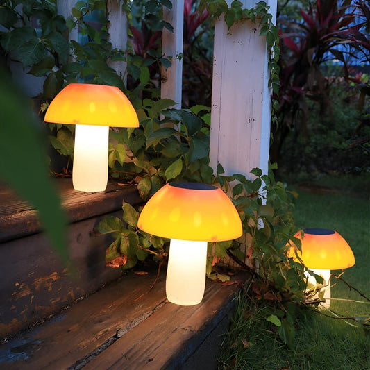 MushroomGlow Light - Solar LED Trädgårds dekoration lampa