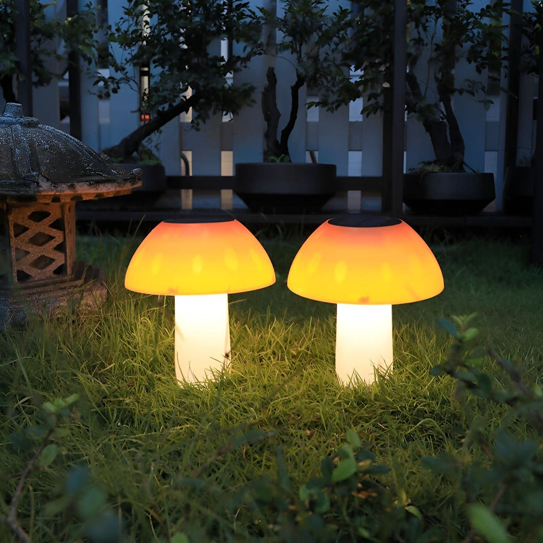 MushroomGlow Light - Solar LED Trädgårds dekoration lampa