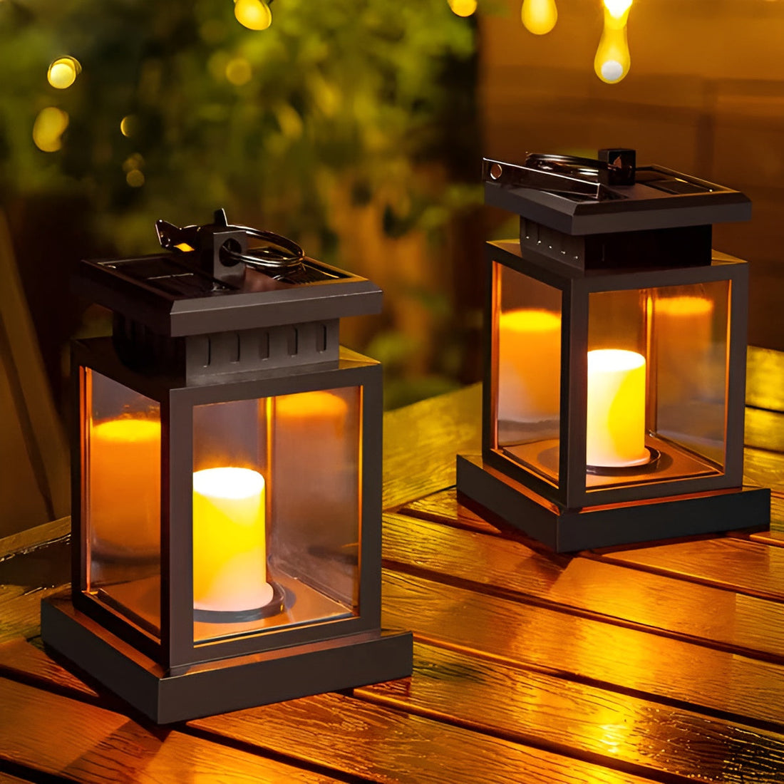 Solenergidriftad Magic Lantern – LED-Ute-lampa med Auto-On-funktion &amp; Väderbeständig design
