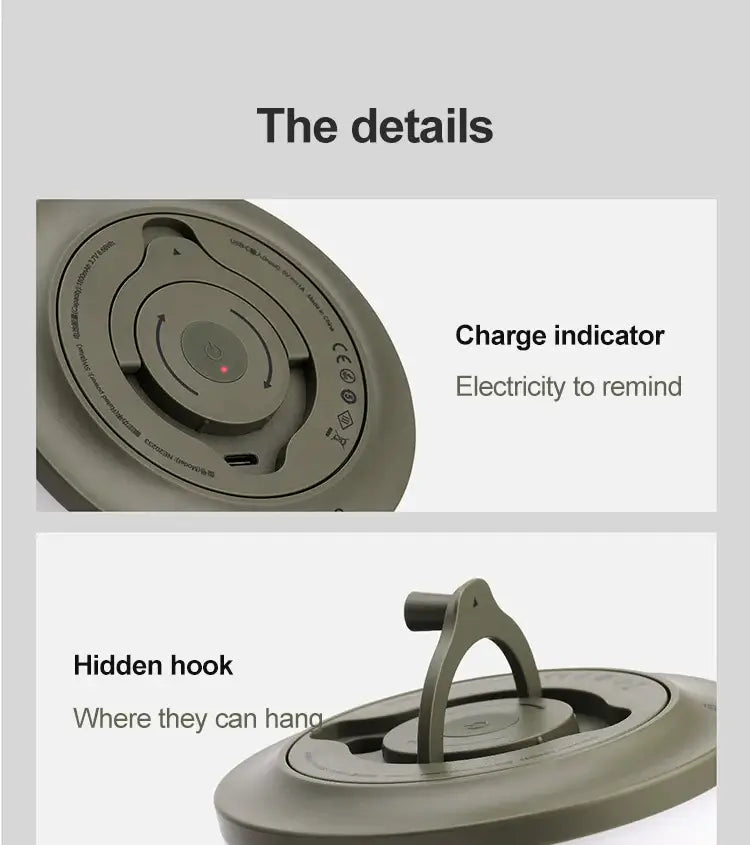 3 i 1 Solarbands Campingsljus