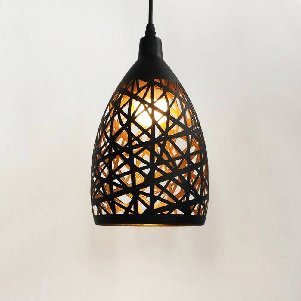 Sophie Höjdjusterbar Pendellampa i metall – Vintage-lanterndesign