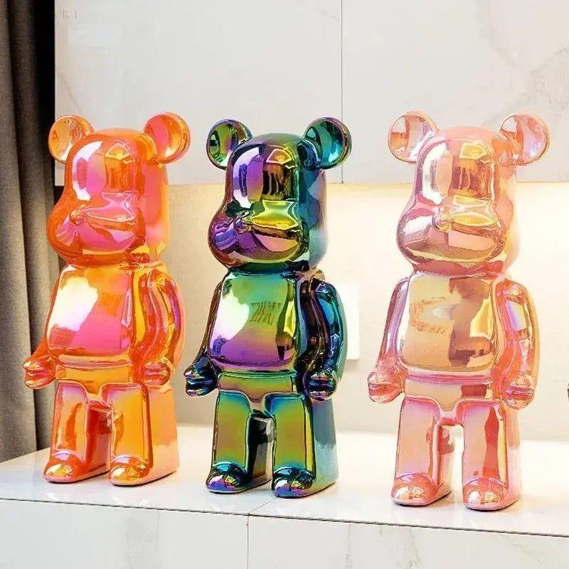 Dekofigur Björn – Stilig inredningsaccessoar för hylla &amp; vardagsrum