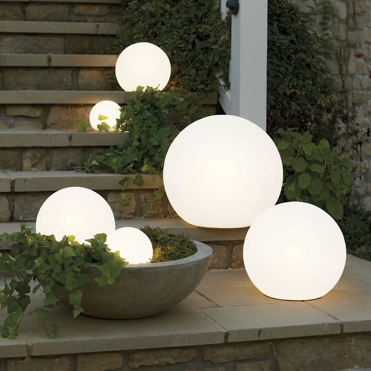 LightPebble – Stilren trädgårdsklotlampa