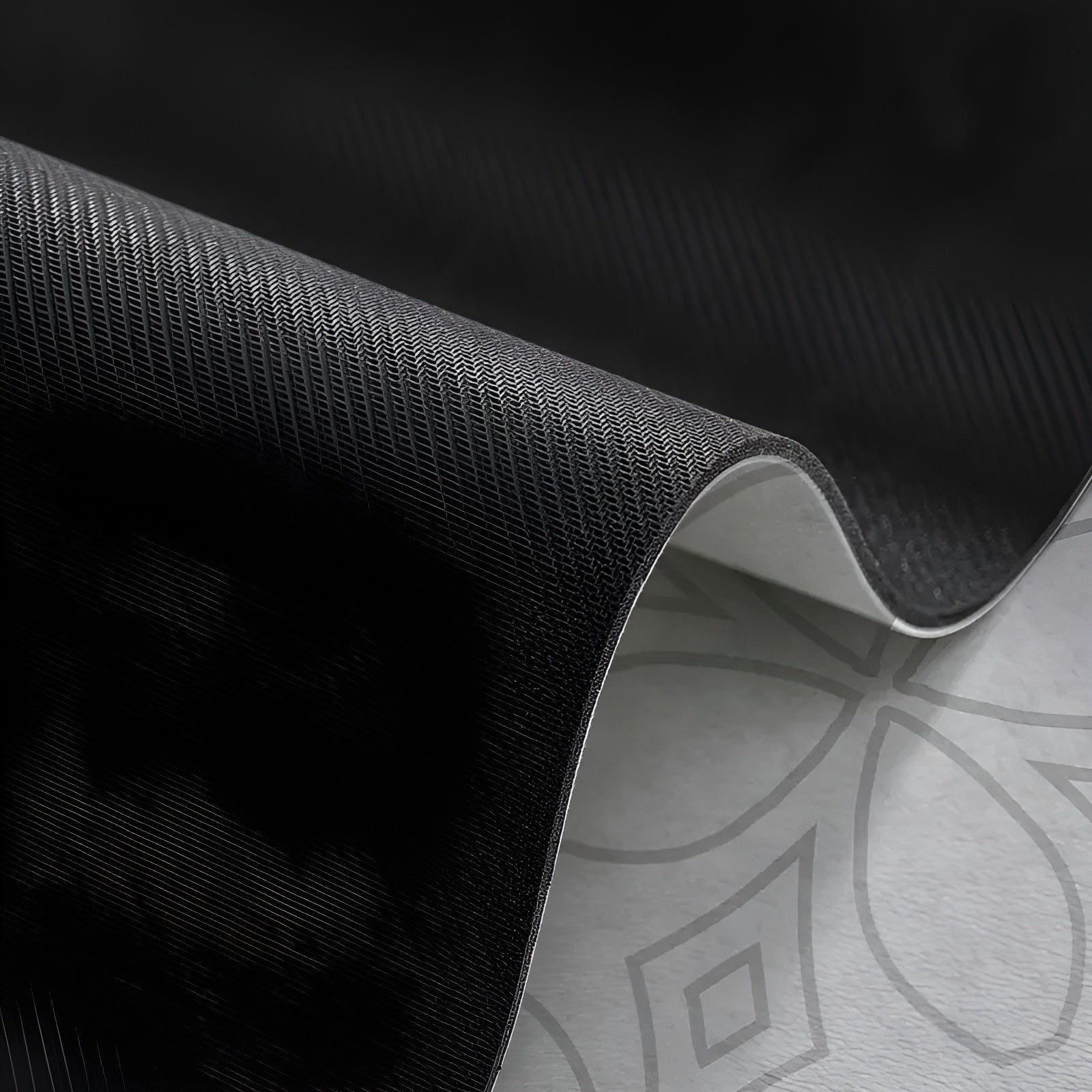 SpringEase Matta - Minimalistisk Stil Icke-Glidande och Absorberande Vardagsrumsmatta