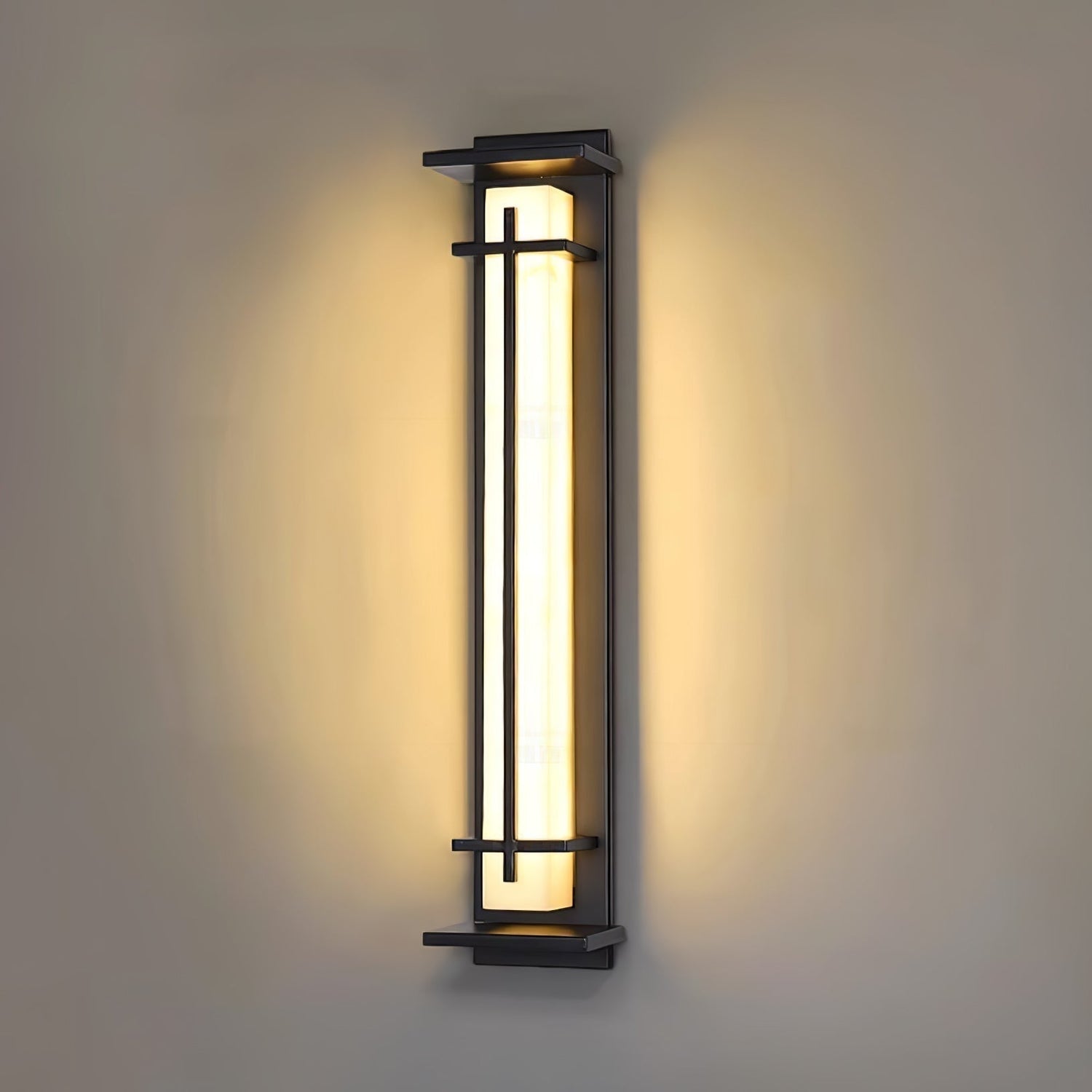 Fyrkantig Utomhusvägglampa