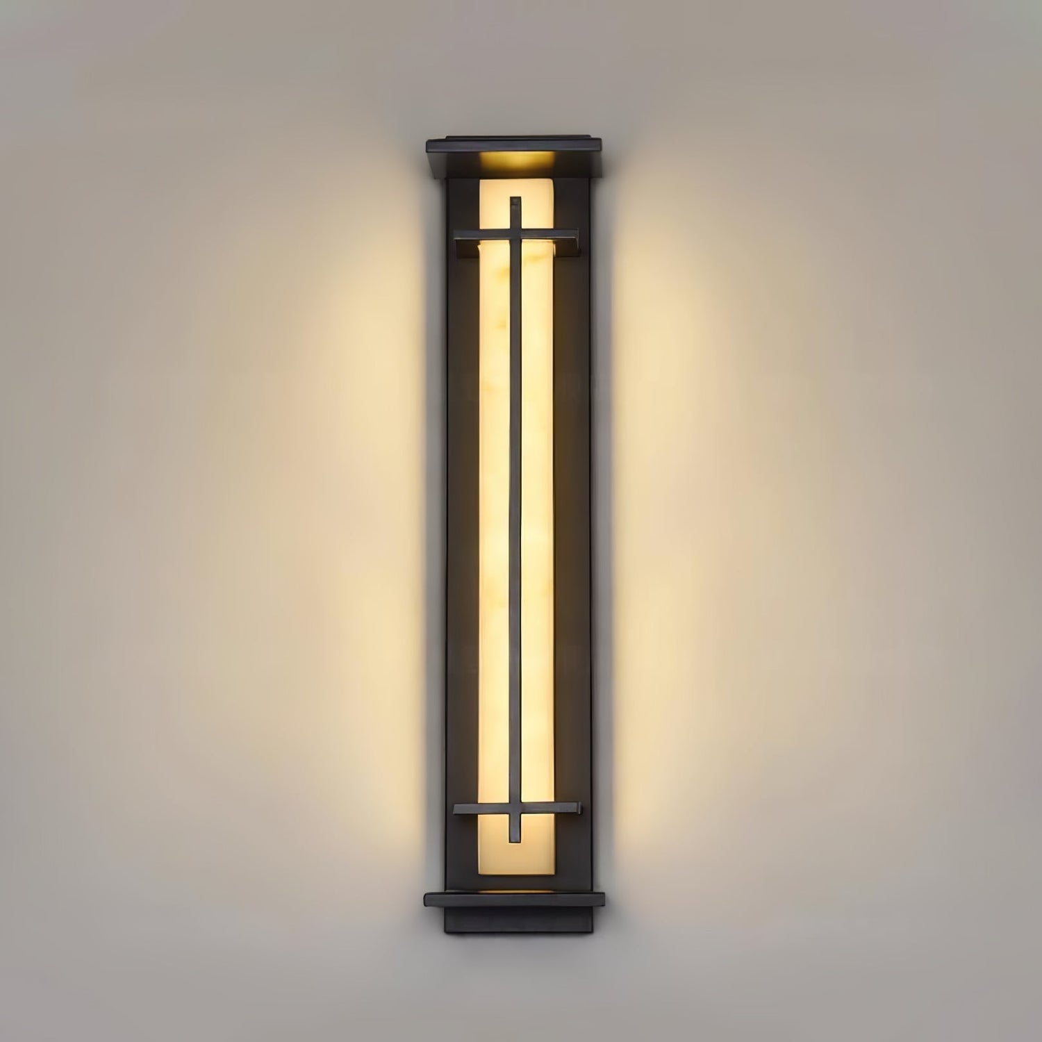 Fyrkantig Utomhusvägglampa