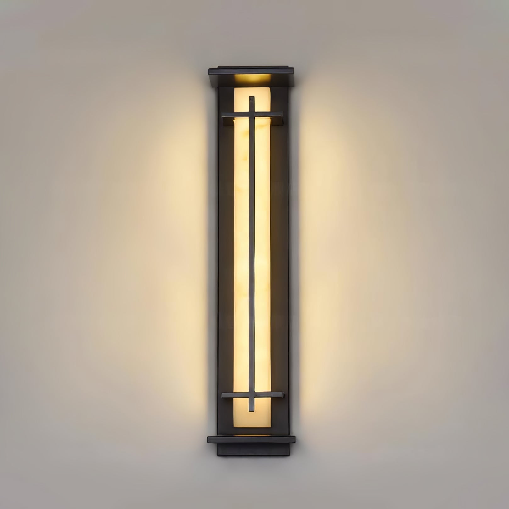 Fyrkantig Utomhusvägglampa