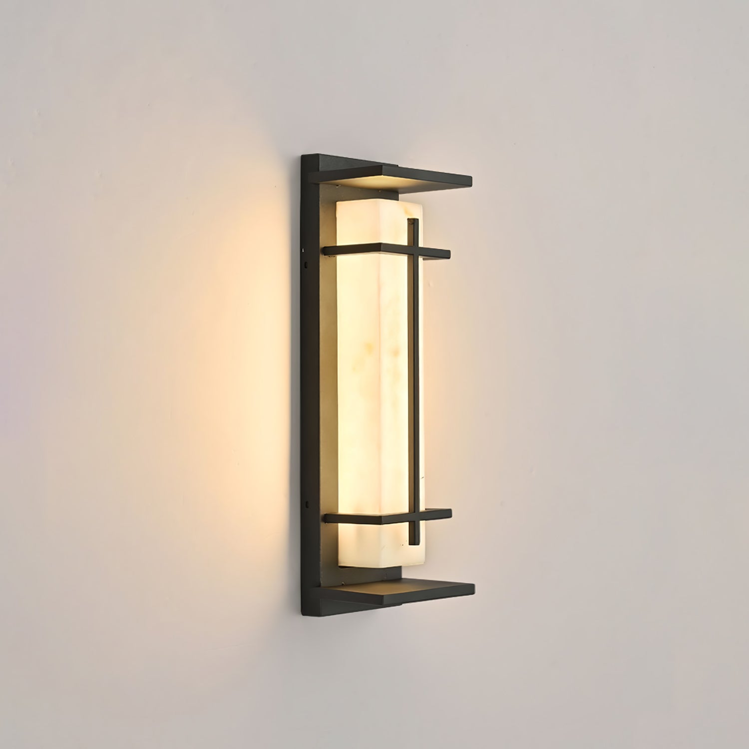 Fyrkantig Utomhusvägglampa