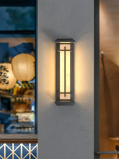 Fyrkantig Utomhusvägglampa