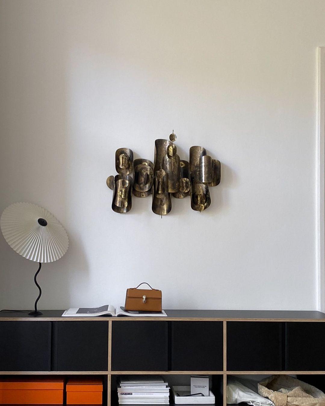 Plisserad Paraply Tyg Skärm Lampa