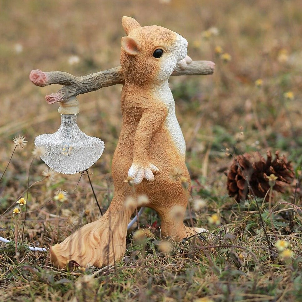 Dekorativ Ekorre Bordslampa